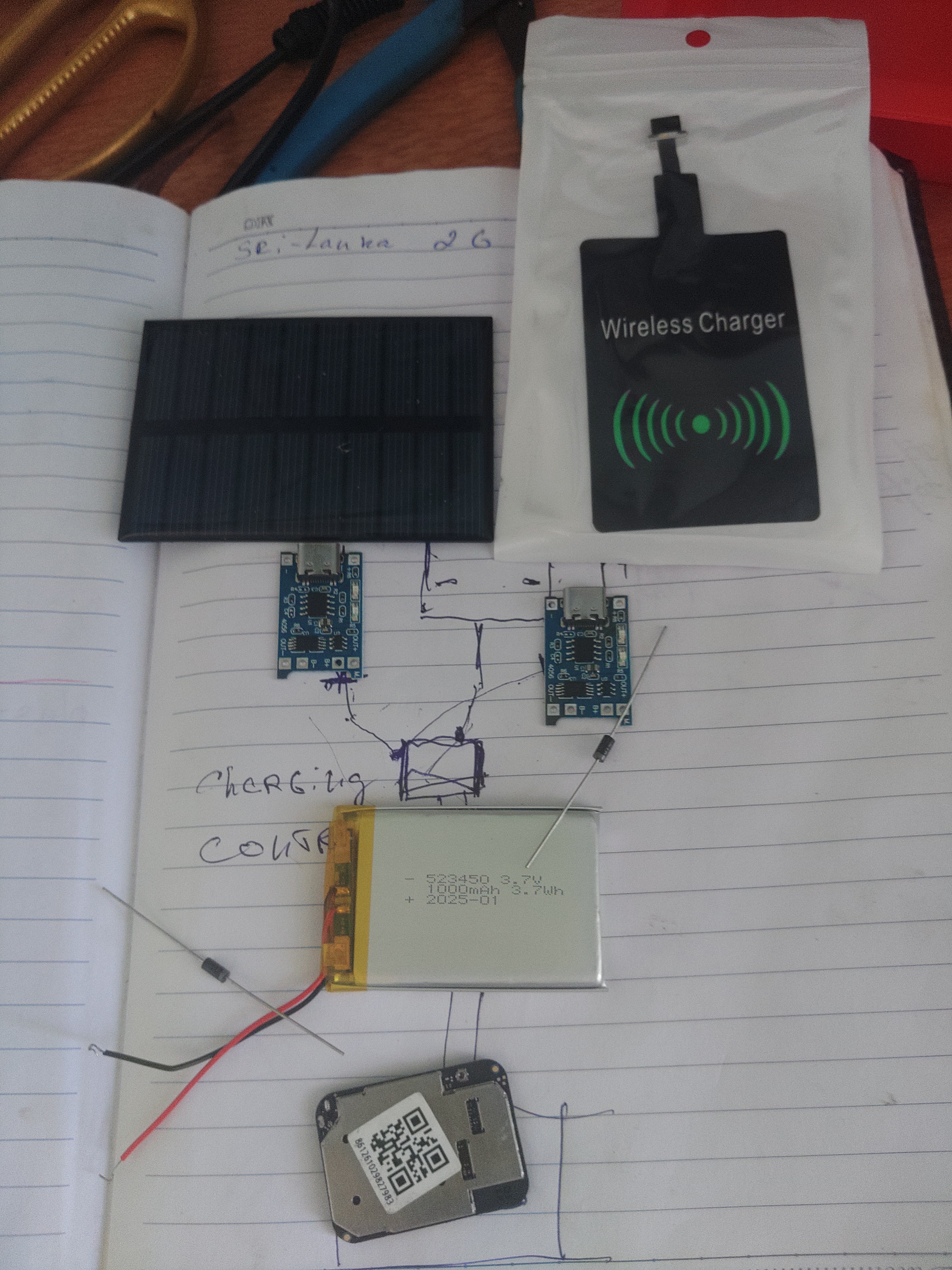 Planning a dual charging system for SmartSurf hardware