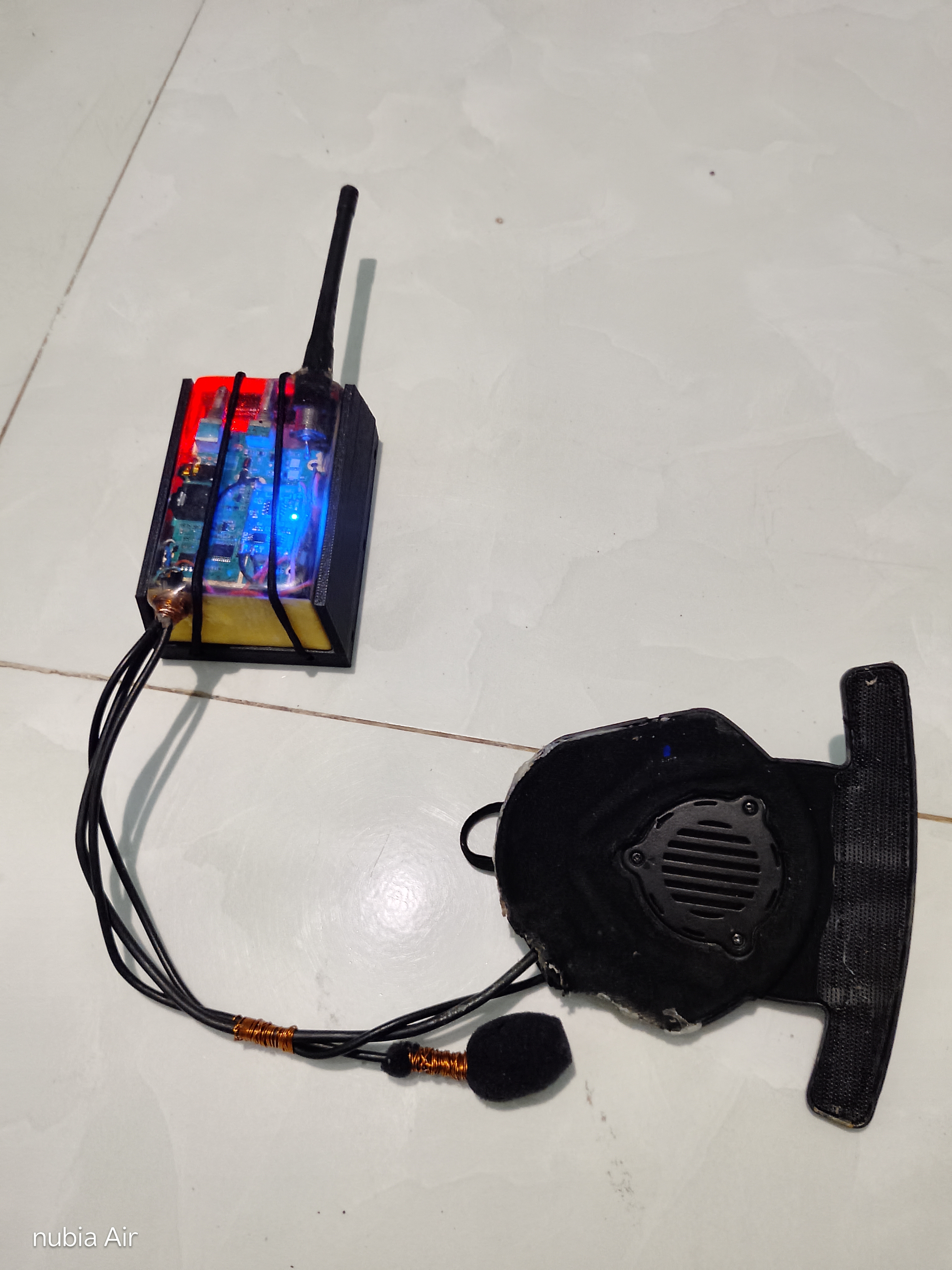 First SmartSurf intercom prototype
