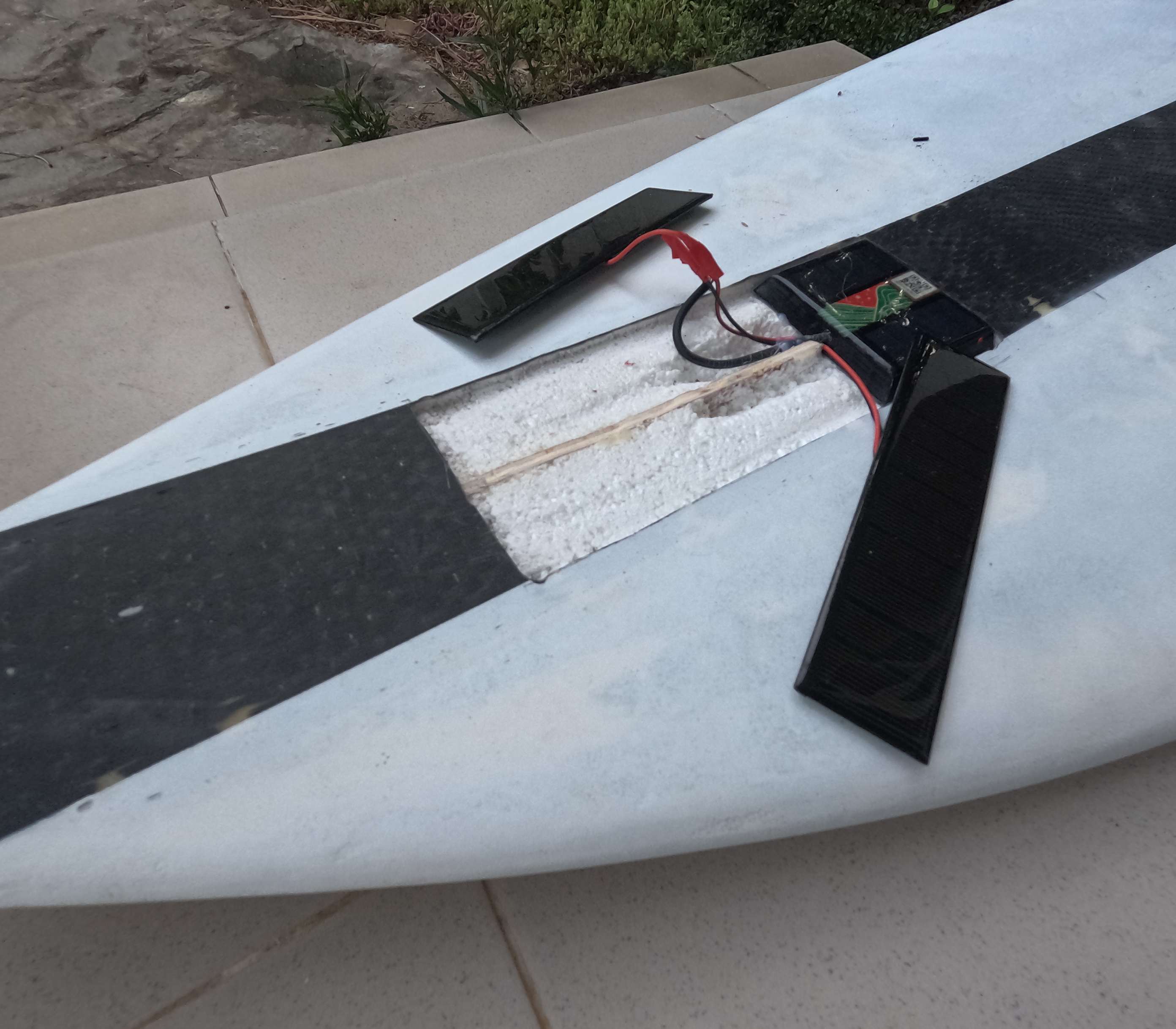 Second SmartSurf board tracker prototype