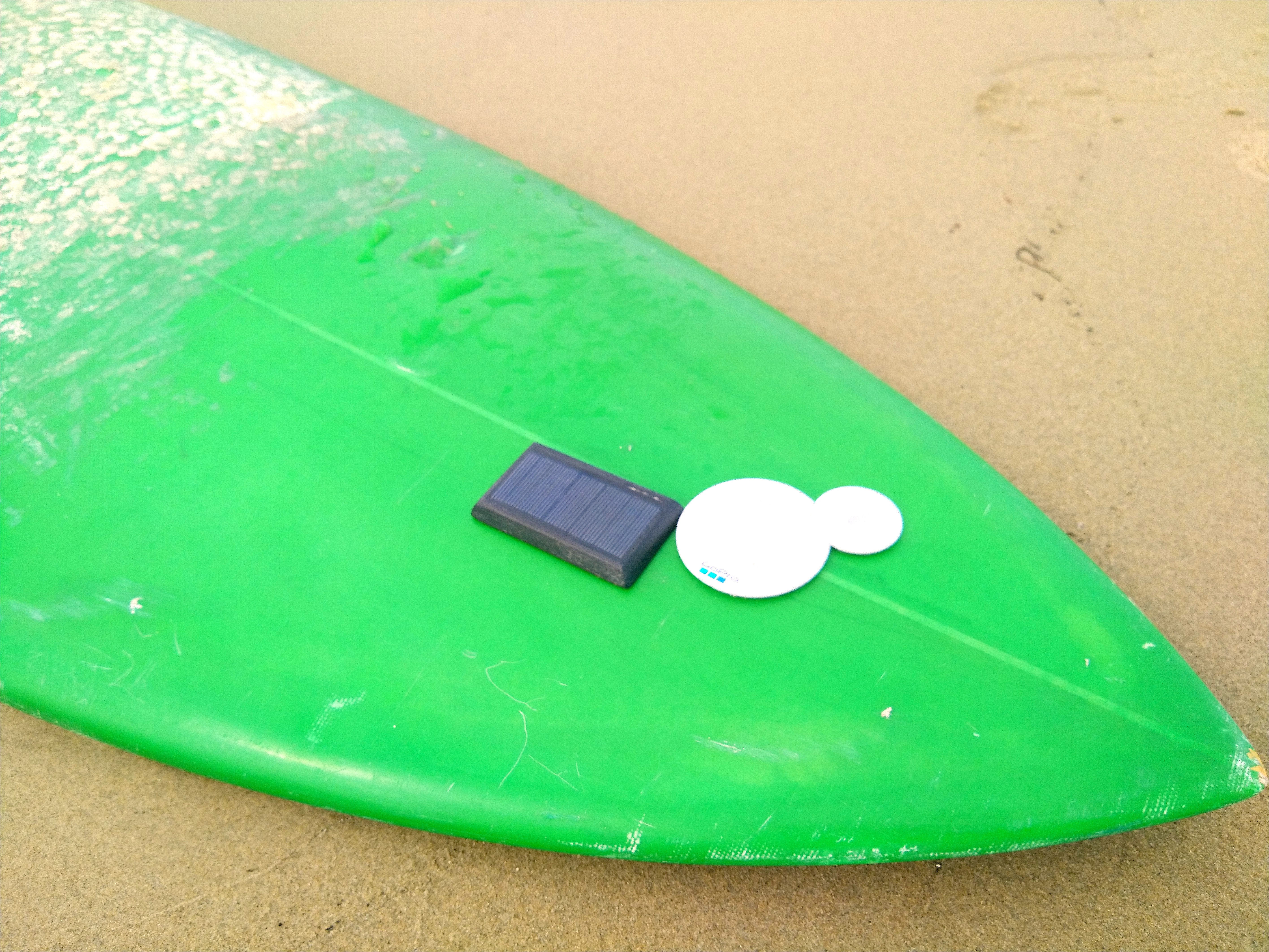 Very first SmartSurf prototype on a board